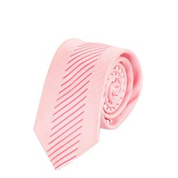 Alvaro Castagnino Men Pink Woven Design Skinny Tie-image-92