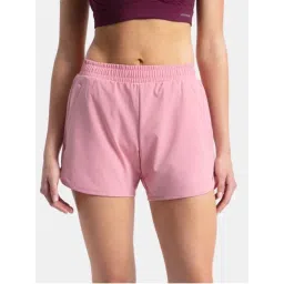 Jockey MW72 Women Microfiber Elastane Active Wear Shorts - Rose-picture-17