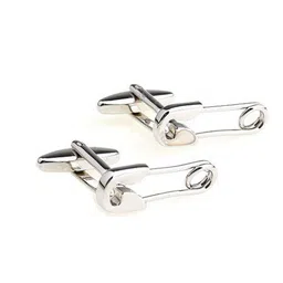 The Tie Hub Men Textured Quirky Cufflink-image-76