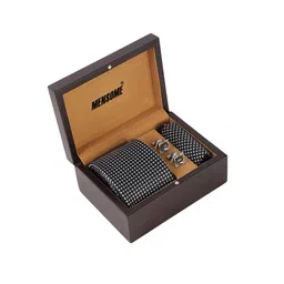 MENSOME Men Black Accessory Gift Set-image-82