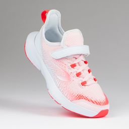 Kids Running Velcro Light and Flexible Shoes AT Flex - Pink-image-78