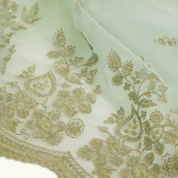 Soch Printed Organza Dupatta with Sequinned image 2