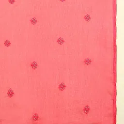 Dupatta Bazaar Floral Embroidered Chiffon Dupatta With Sequinned image 3