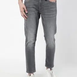 Lee Men Grey Skinny Fit Heavy Fade Stretchable Jeans-image-29