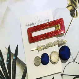 Pinapes Set of 3 Embellished Bobby Pins-25