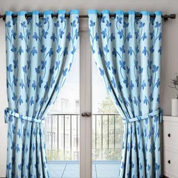 Cortina Blue  Door Curtains-image-43