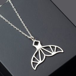 Goldnera 925 Sterling Silver Contemporary Pendant with Chain-picture-51
