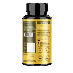 MuscleBlaze Omega-3 Fish Oil Gold Capsules 1250mg - 60 Capsules image 2