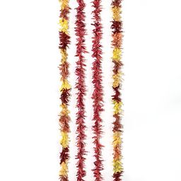 Contrast Living Maroon & Yellow 4 Pieces Colored Hanging Tinels Festive Decor-image-19