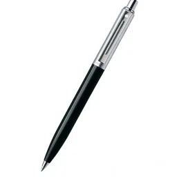 Black with Chrome Trim 321 Sentinel Ballpoint Pen-53