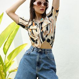 PINACOLADA Printed Shirt Style Top-picture-40