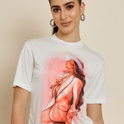 BAESD Graphic Printed Round Neck Top-image-97