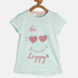 Kids On Board Sea Green Print Top-picture-38