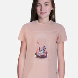 Gini and Jony Peach-Coloured Print Top-picture-3