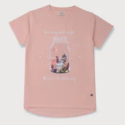 Gini and Jony Peach-Coloured Print Top image 3