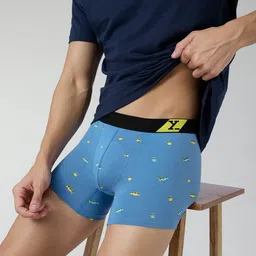 XYXX Men Mid-Rise Printed Breathability 100% Combed Cotton Sprint Trunk XYTRNK199-picture-15