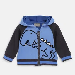Chicco Boys Graphic Printed Hooded Cotton Front-Open Sweatshirts-picture-12