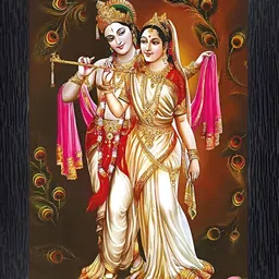 PnF White & Pink Wooden Religious Wall Painting-picture-14