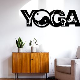 Gojeeva Black 1 Piece Wood Wall Paintings-picture-8