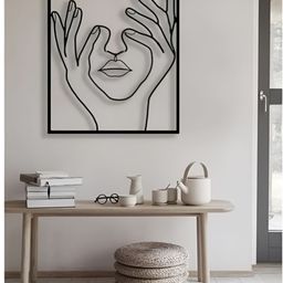 Gojeeva Black 1 Piece Wood Wall Paintings-picture-21