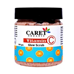 CARET ORGANIC Set Of 2 Vitamin C Glow Scrub - 100 g& Red Onion Seed Hair Oil - 100 ml-10