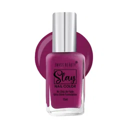 SWISS BEAUTY Slay Ultra Shine Formulation Nail Colour 13ml - Violet 70-14