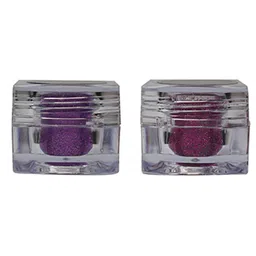Veoni BELLE Holographic HD 2-Pcs Glitter Eyeshadow -5g Each -Violet Purple & Sapphire Pink-57