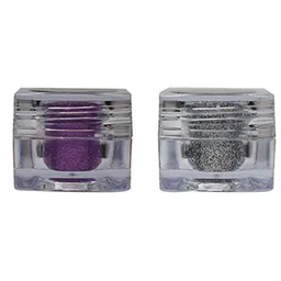 Veoni BELLE Holographic HD 2-Pcs Glitter Eyeshadow - 5g Each -Violet Purple & Dark Starlit-51