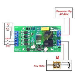 TKS-M8 DC Motor Driver Module P0/Self-Locking Version image 2