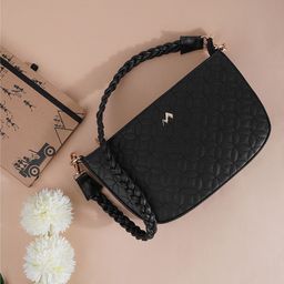 Metro Structured Sling Bag with Quilted image 1