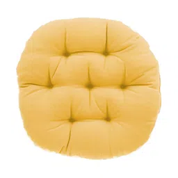 Mom's Moon Beige 2 Pieces Round Shaped General Chair Pads-image-85