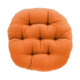 Mom's Moon Orange 2 Pieces Round Shaped General Chair Pads-image-56