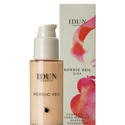 Idun Minerals Nordic Veil Correcting Long Wearing Mineral Foundation 26 ml - Ingrid image 1