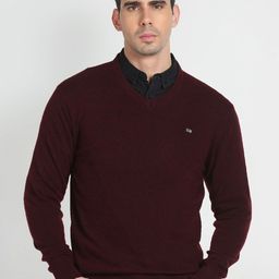 Arrow Sport V-Neck Long Sleeves Pullover-image-34