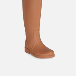 20Dresses Women Tan Mid Calf Length Rain Boots-picture-22