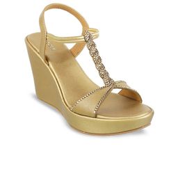 Mochi Embellished Open Toe Wedges-2