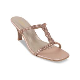 Metro Embellished Open Toe Stiletto Heels-3
