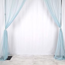 Special You Blue 3 Pcs Net Backdrop Decoration Curtains-34