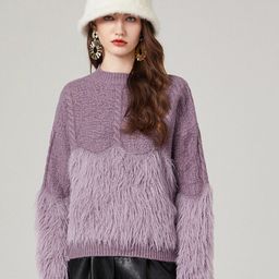 JC Collection Cable Knit Self Design Pullover Sweater-picture-51