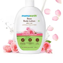 Mamaearth Rose Body Lotion with Rose Water & Milk for Deep Hydration 400 ml-image-2