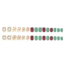 LICK 30 Pcs Matte Artificial Reusable Acrylic Stick On Nails Extension image 5