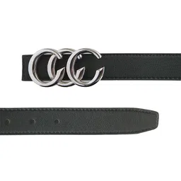 Calvadoss Boys Textured Belt With Push Pin image 3