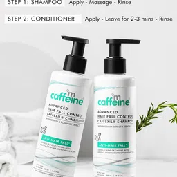 MCaffeine Caffexil Advanced Hair Fall Control Shampoo & Conditioner image 2