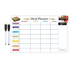Awestuffs Magnetic Weekly Dry Erase Meal Planner-36