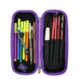 Smily Kiddos Purple Solid Pencil Case-16