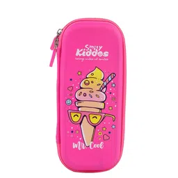 Smily Kiddos Kids Pink  & Yellow Printed Pencil case-36