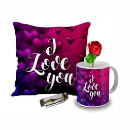 ME & YOU 4 Pieces Pink & Purple Valentine's Day Gift Set-image-92