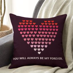 Indigifts Purple & Pink Printed Pre-Filled Cushions-picture-40