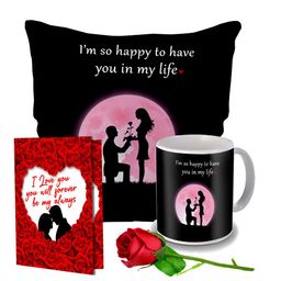 ME & YOU 4 Pieces Printed Valentine Gift Set-image-38