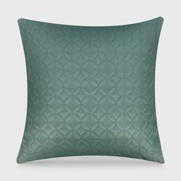 Mirooh  Green Quilted Square Velvet Cushions-image-38